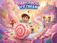 leikur Obby +1 Roll Ice Cream