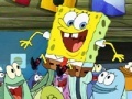 leikur Spongebob Find The Numbers