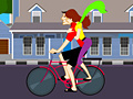 leikur Cycling Kiss