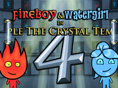 leikur Fireboy and Watergirl 4: Crystal Temple