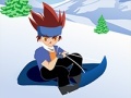 leikur Beyblade Snowsled