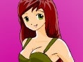 leikur Dress up the girl-Anime