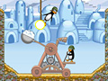leikur Crazy Penguin Catapult