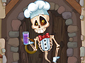 leikur Creepy cooking