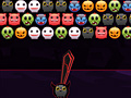 leikur Bubble hit Halloween