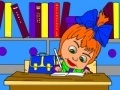leikur Masha and the Bear do their homework